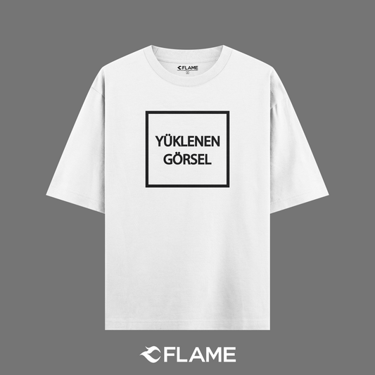 Kişiye Özel Baskılı T-shirt Oversize