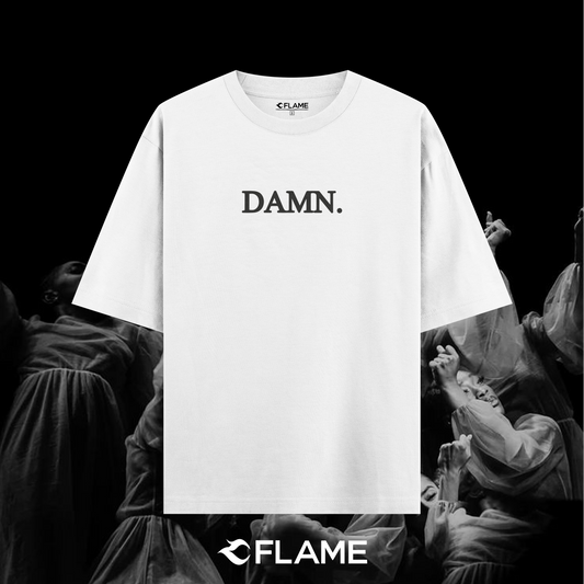 KENDRICK LAMAR Damn. T-shirt Oversize