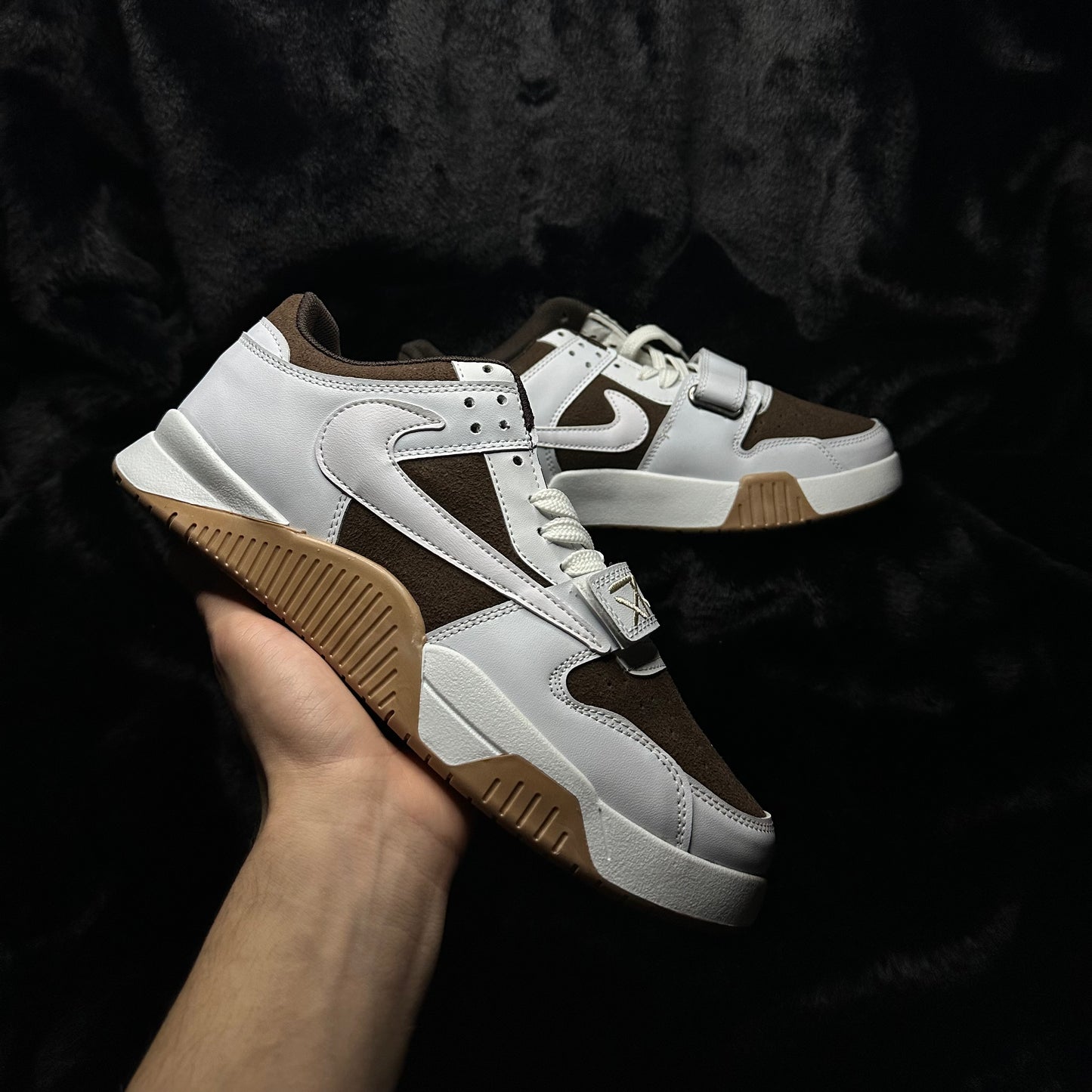 NIKE Travis Scott x Air Jordan Jumpman Jack Mocha