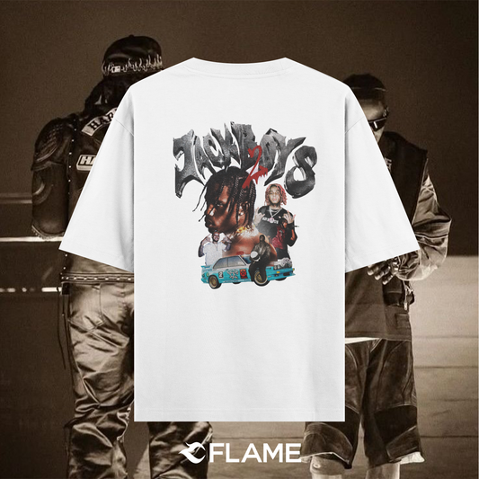 CACTUS JACK Jackboys II Crew T-shirt Oversize