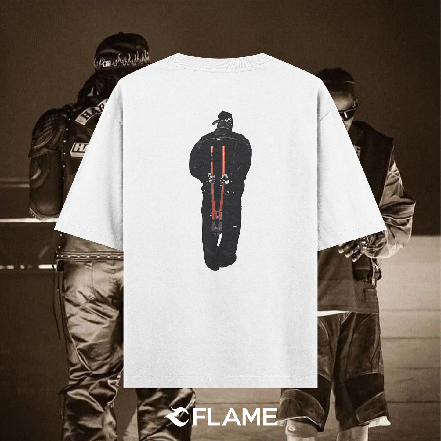 CACTUS JACK Jackboys II Album Bolt Cover T-shirt