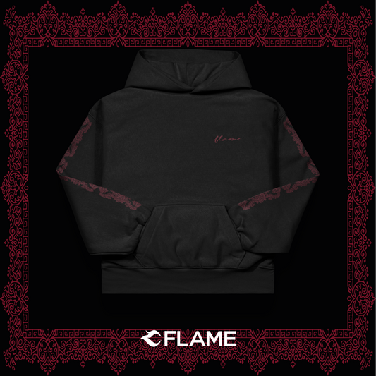 FLAME Turkish Carpet Series Hoodie Oversize