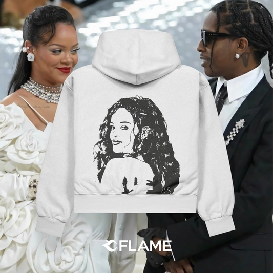 A$AP ROCKY X RIHANNA What's up Riri/Rocky Hoodie Oversize