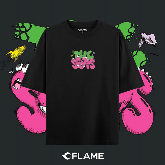 TRAVIS SCOTT X KID CUDI The Scotts T-shirt Oversize