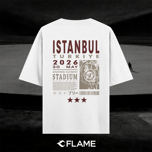 KANYE WEST Tour 2026 • Istanbul T-shirt Oversize