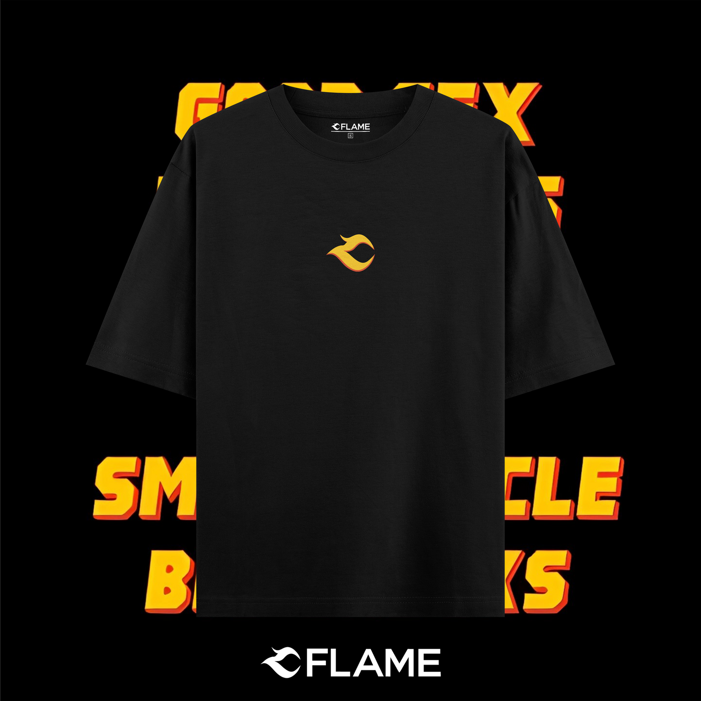FLAME No Stress T-shirt Oversize