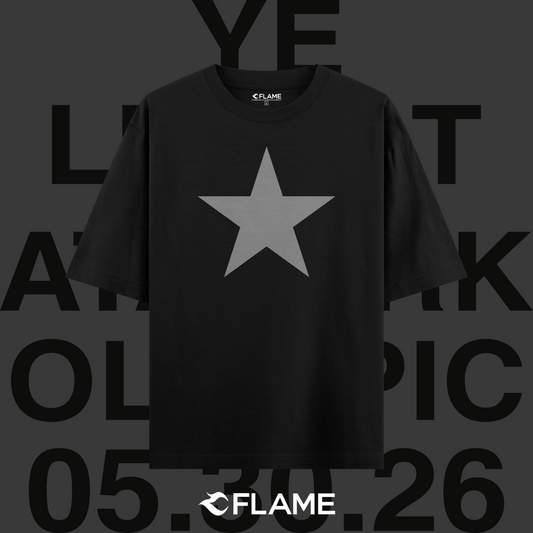 KANYE WEST Istanbul Atatürk Olympic Stadium Merch 2026 T-shirt Oversize - ÖN SATIŞ