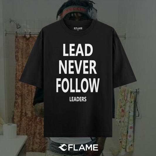 CHIEF KEEF Lead Never Follow Leaders T-shirt Oversize