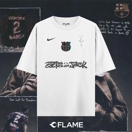 CACTUS JACK x FCB Special Edition T-shirt Oversize
