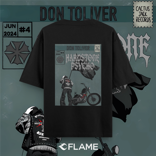 DON TOLIVER Hardstone Psycho T-shirt Oversize