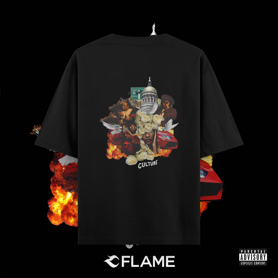 MIGOS Culture Album Cover T-shirt Oversize