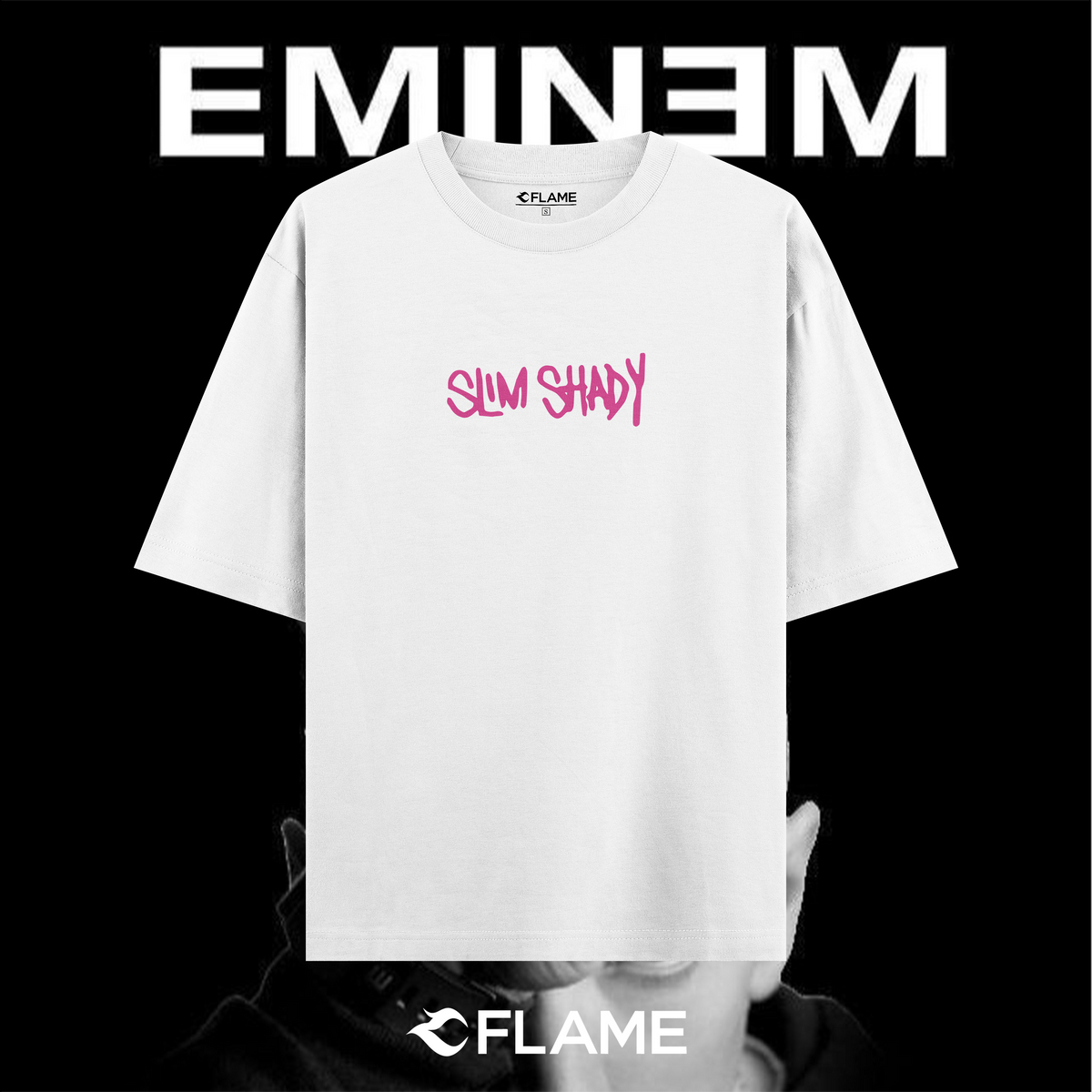 EMINEM Slim Shady T-shirt Oversize