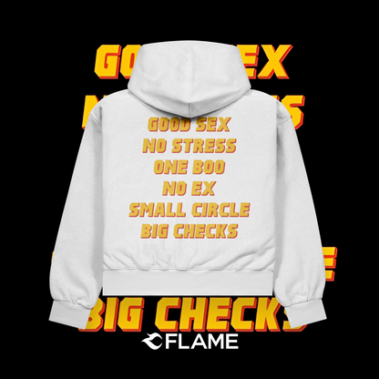 FLAME No Stress Hoodie Oversize