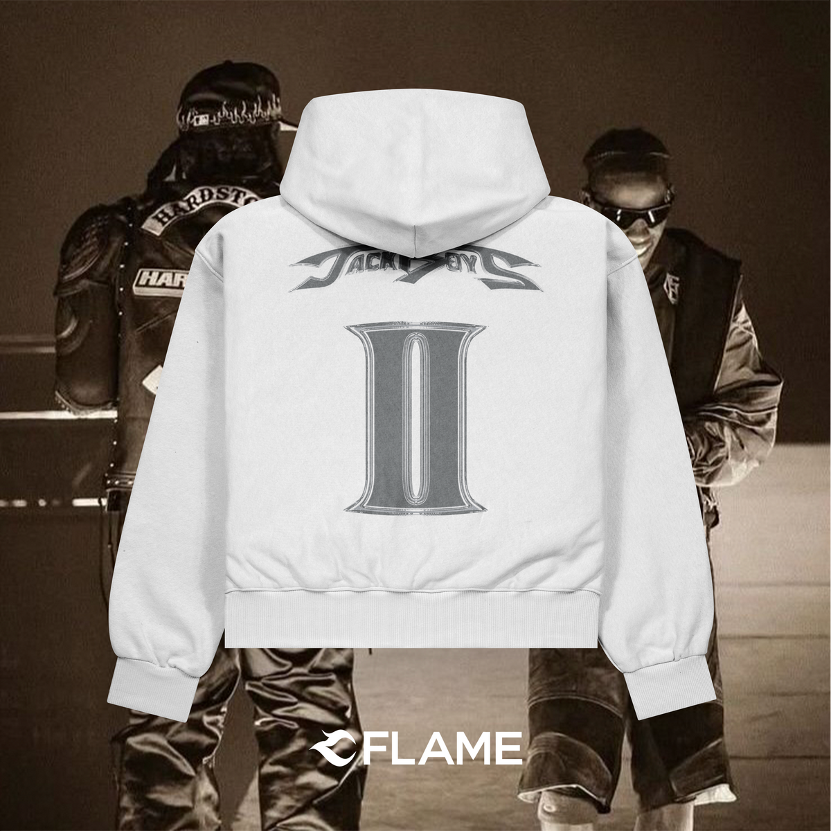 CACTUS JACK Jackboys II Chrome Hoodie Oversize