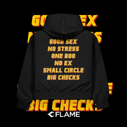 FLAME No Stress Hoodie Oversize