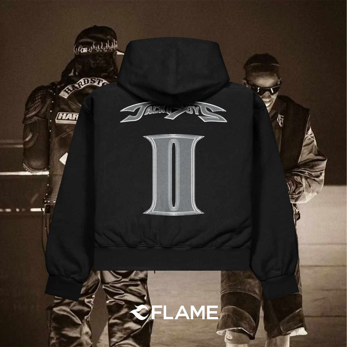 CACTUS JACK Jackboys II Chrome Hoodie Oversize