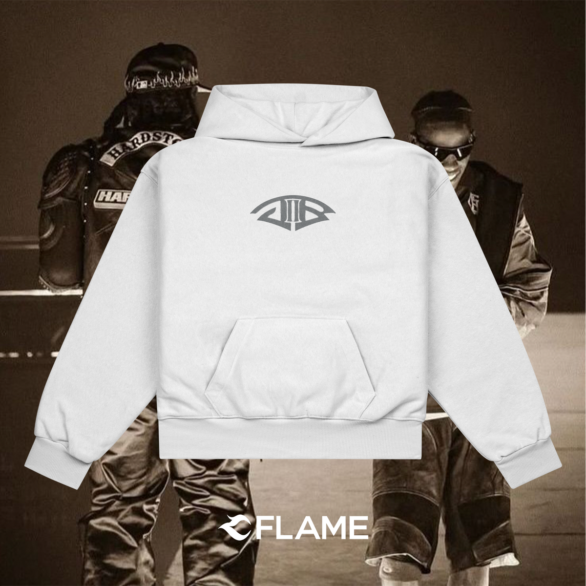 CACTUS JACK Jackboys II Chrome Hoodie Oversize
