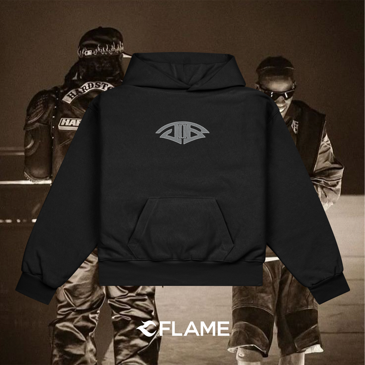 CACTUS JACK Jackboys II Chrome Hoodie Oversize