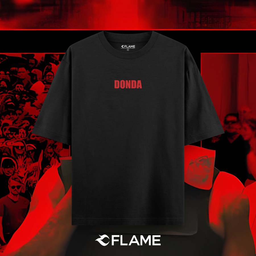 KANYE WEST Donda Red T-shirt Oversize