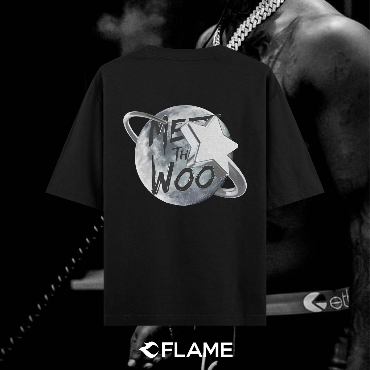 POP SMOKE Meet The Woo T-shirt Oversize