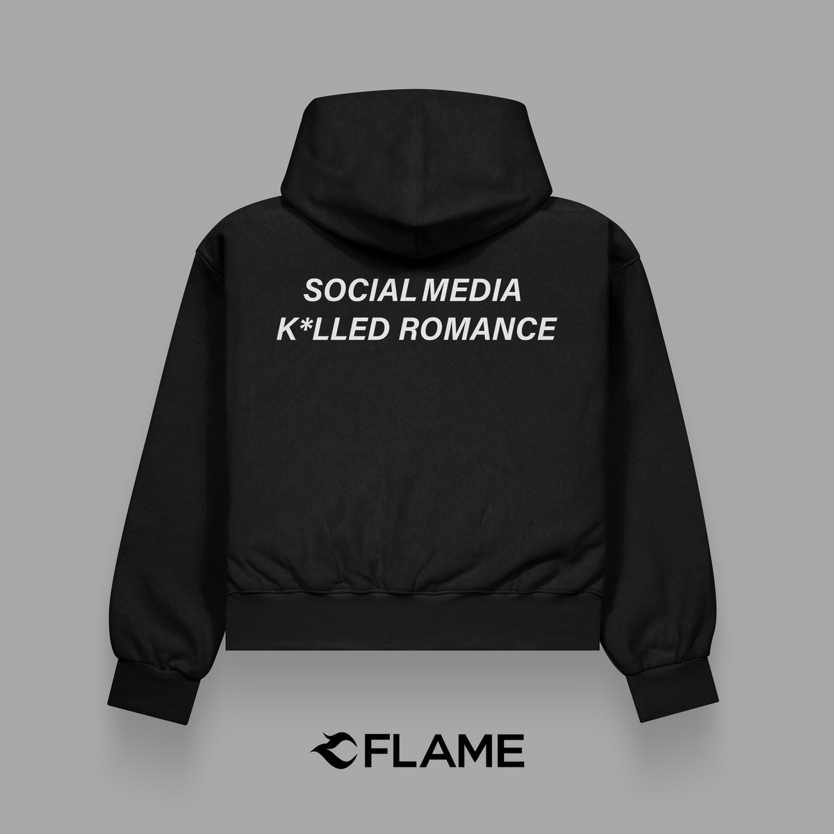 SOCIAL MEDIA K*LLED ROMANCE Hoodie Oversize