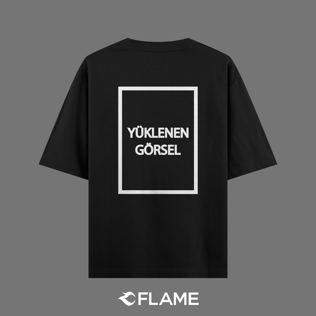 Kişiye Özel Baskılı T-shirt Oversize