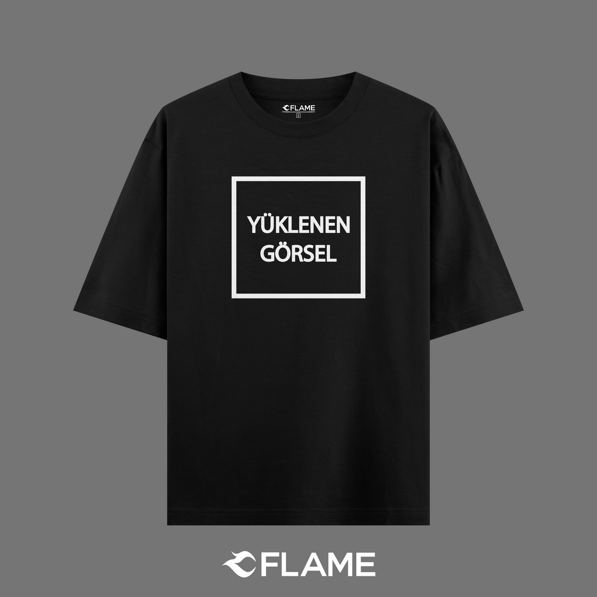 Kişiye Özel Baskılı T-shirt Oversize