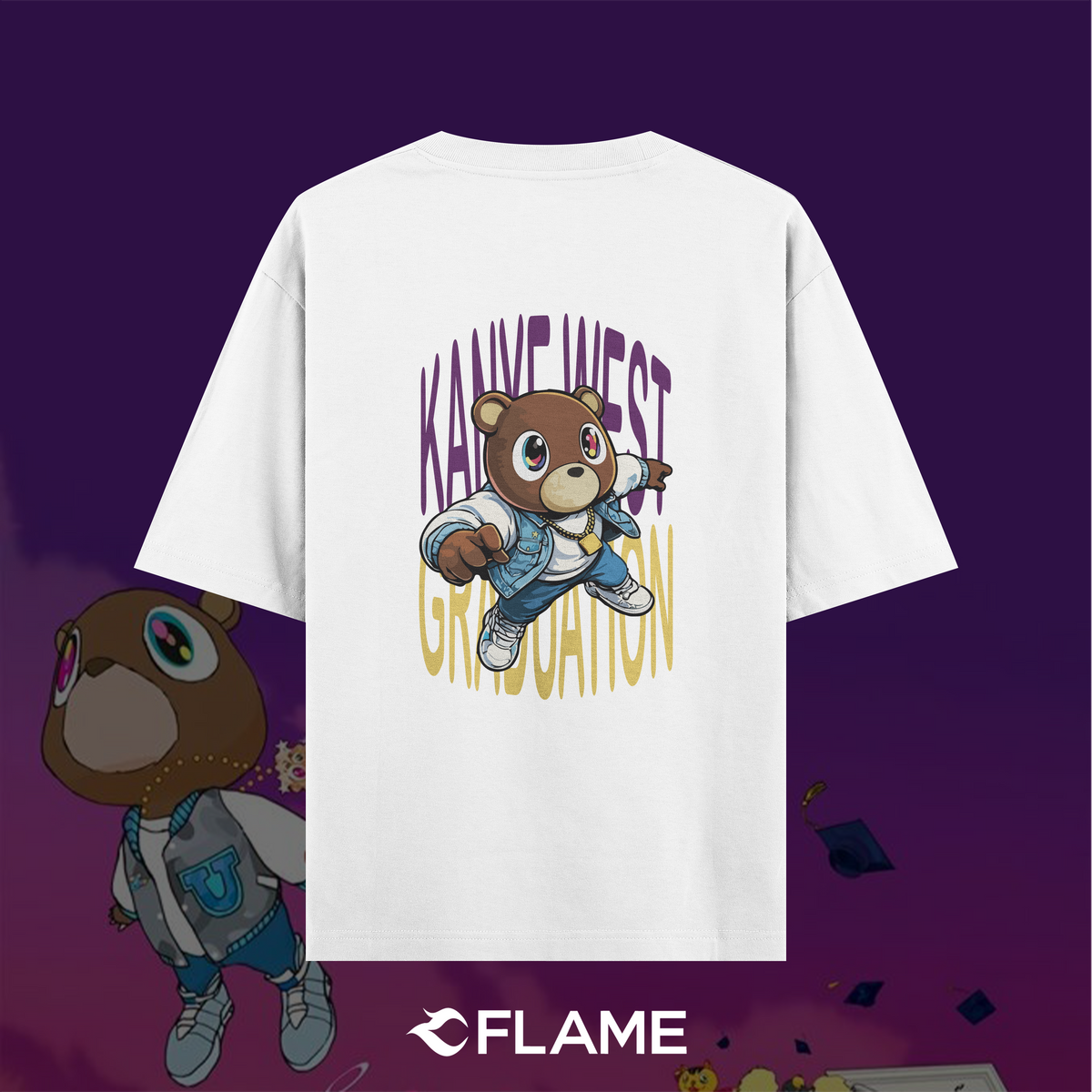 KANYE WEST Graduation T-shirt Oversize