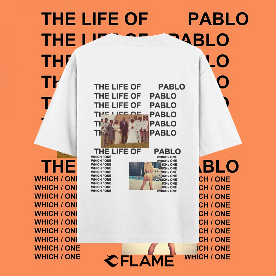 KANYE WEST The Life Of Pablo T-shirt Oversize