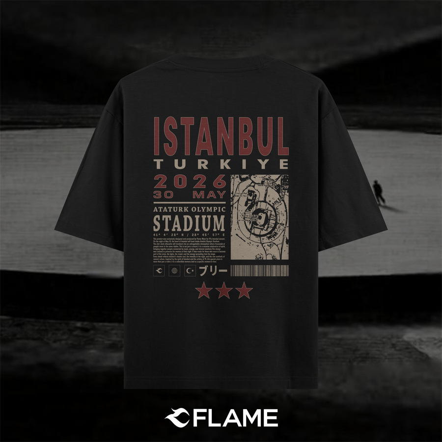 KANYE WEST Tour 2026 • Istanbul T-shirt Oversize