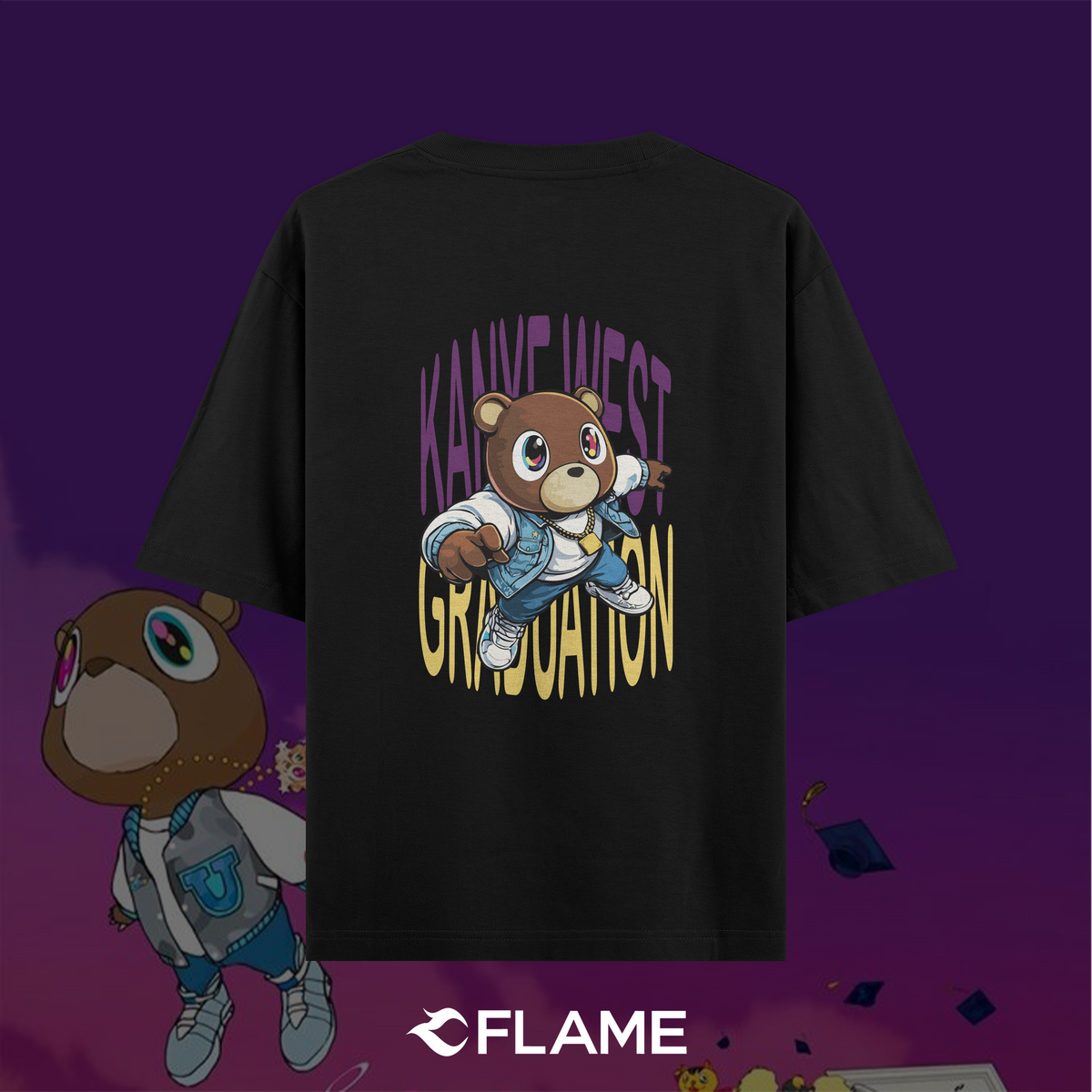 KANYE WEST Graduation T-shirt Oversize