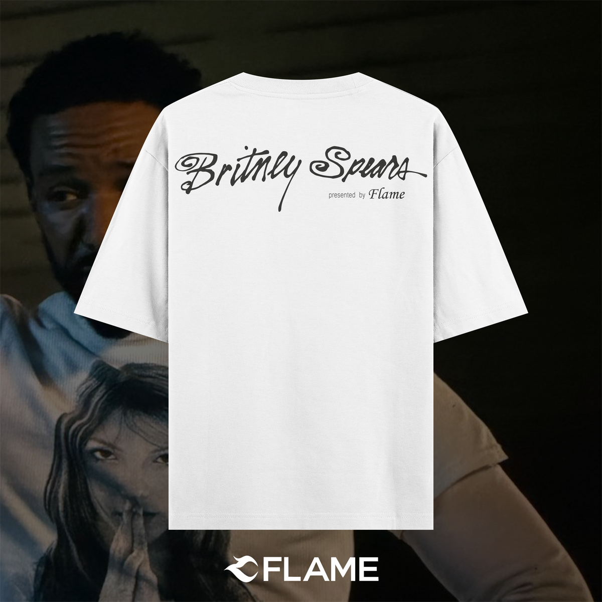 THE BOYS x FLAME Mother's Milk Britney Spears T-shirt Oversize