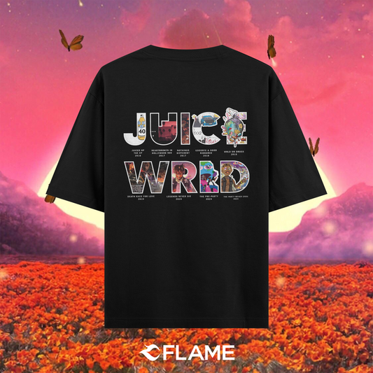 JUICE WRLD Albums T-shirt Oversize