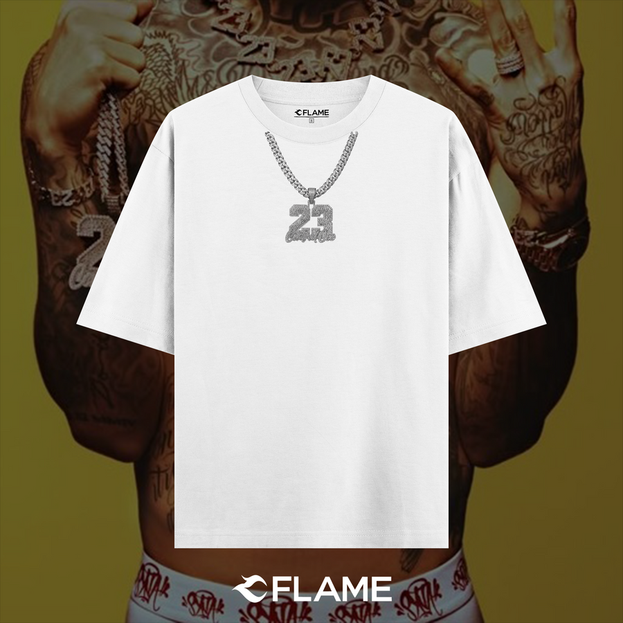 CENTRAL CEE 23 Chain T-shirt Oversize