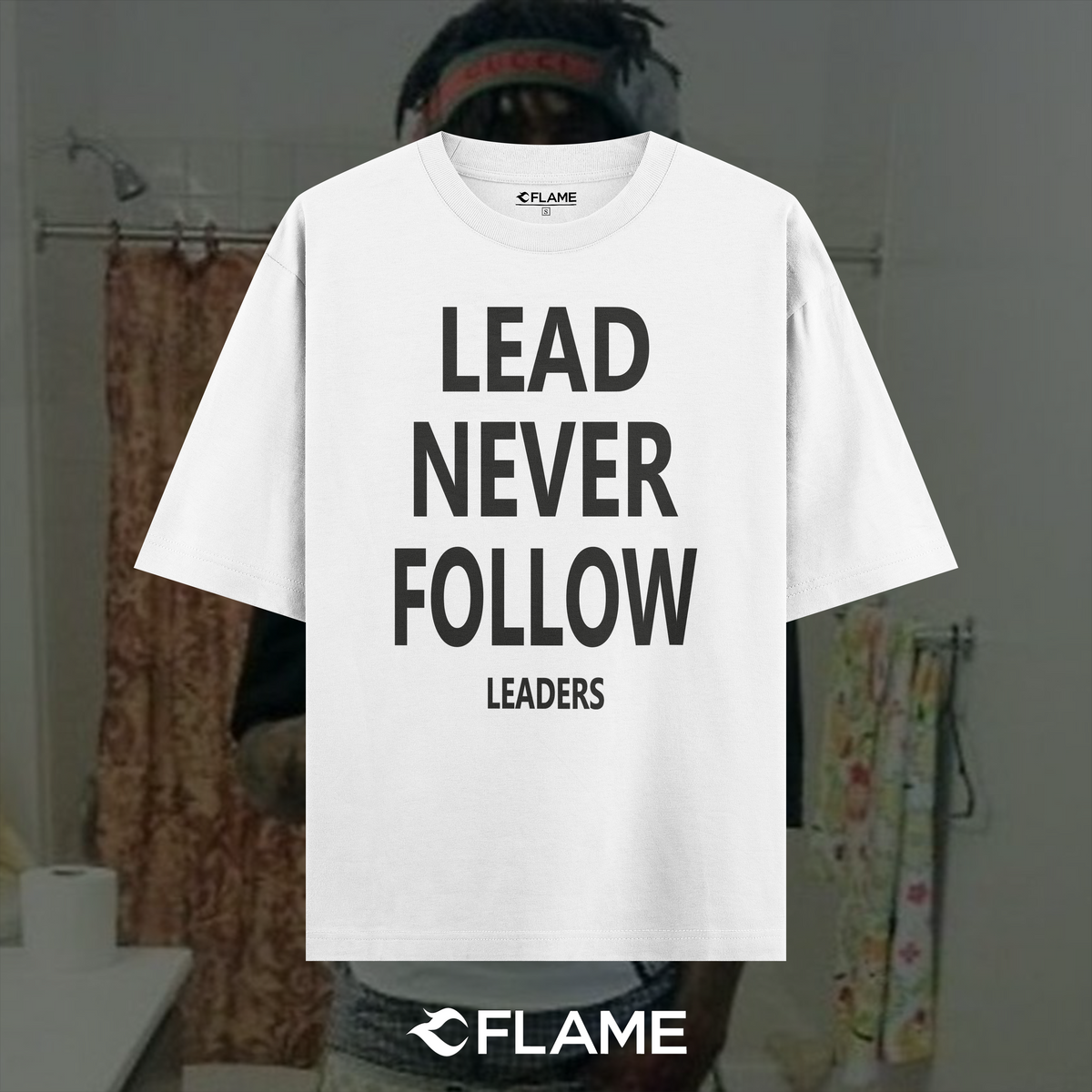 CHIEF KEEF Lead Never Follow Leaders T-shirt Oversize