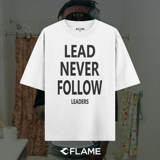 CHIEF KEEF Lead Never Follow Leaders T-shirt Oversize
