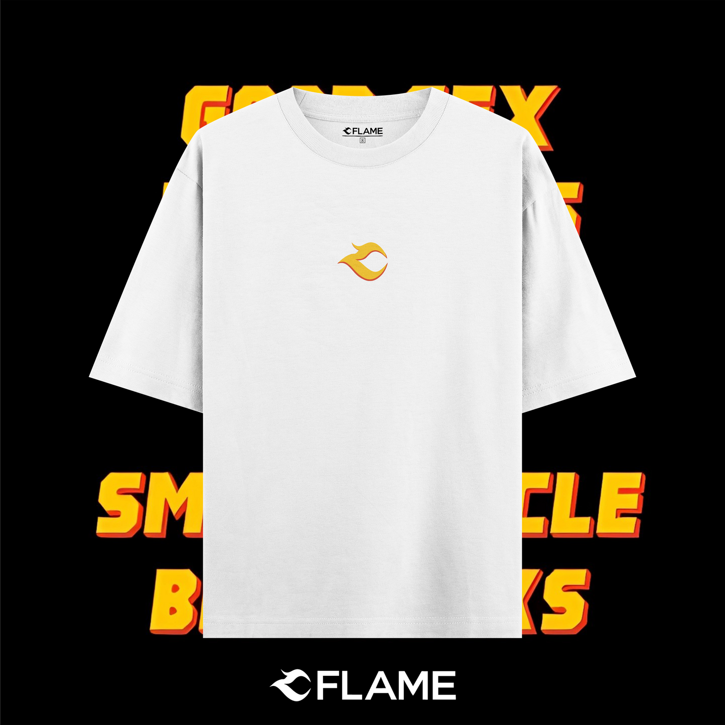 FLAME No Stress T-shirt Oversize