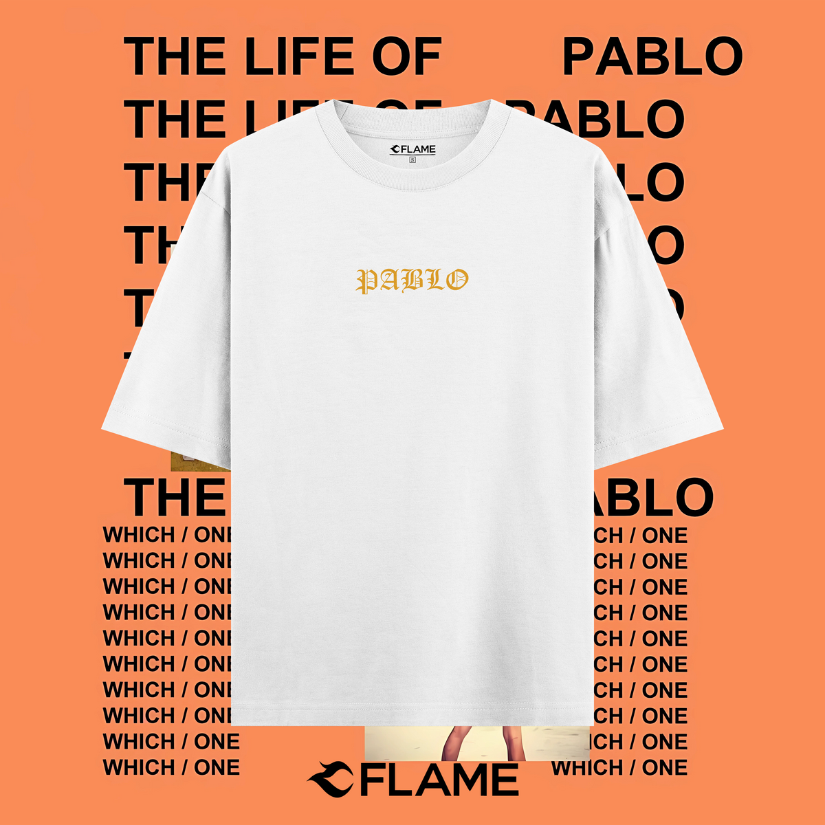 KANYE WEST The Life Of Pablo T-shirt Oversize