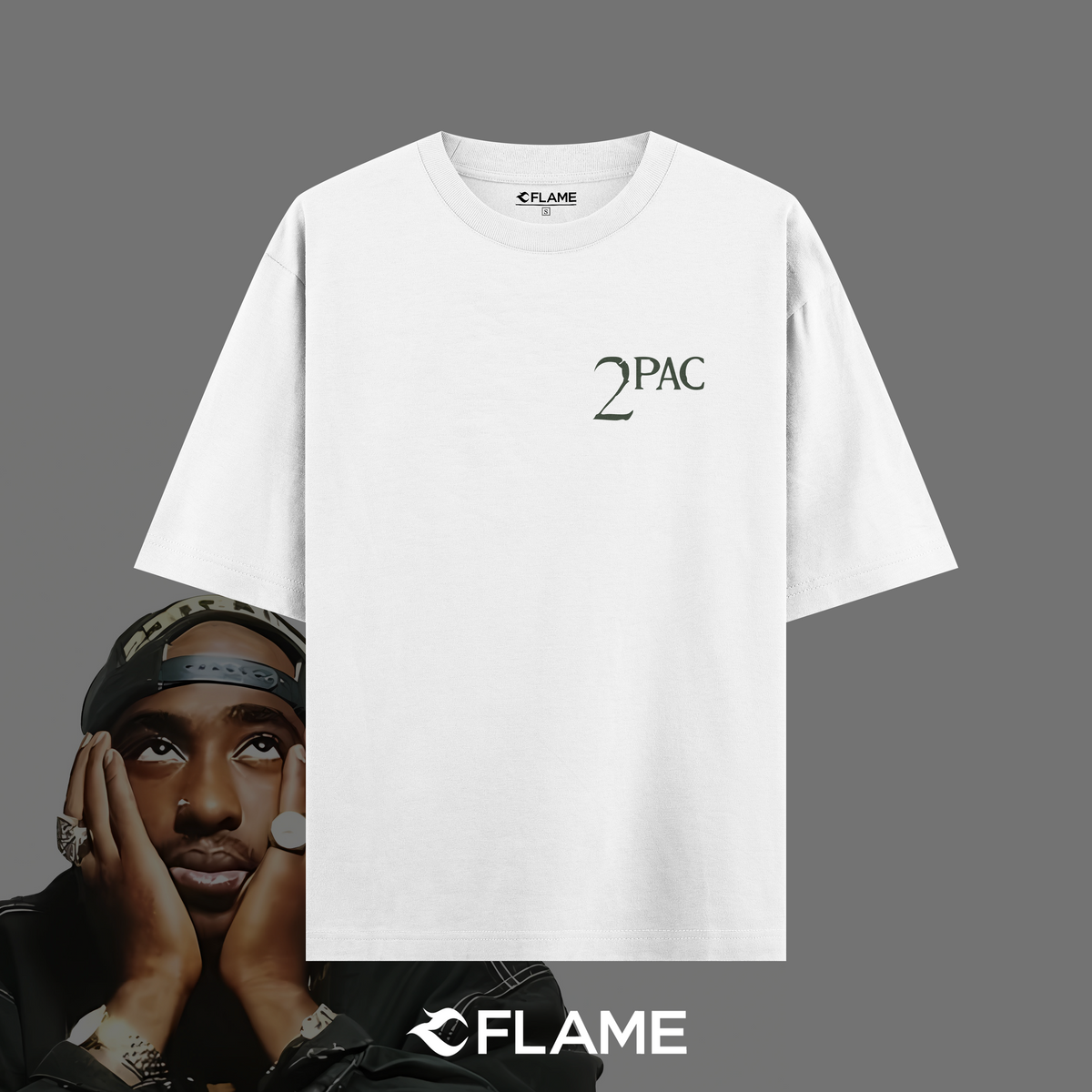 2PAC Me Against The World t-shirt Oversize