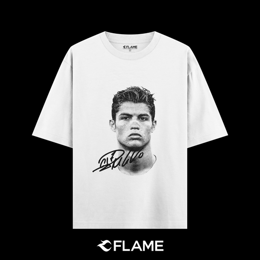 C. RONALDO Halftone T-shirt Oversize