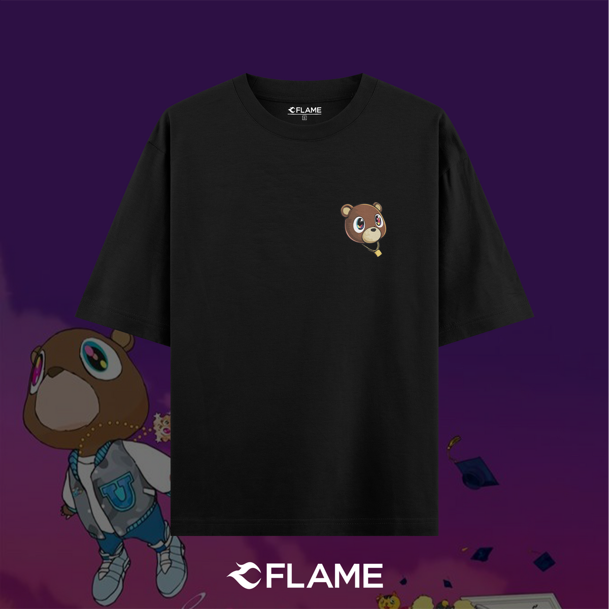 KANYE WEST Graduation T-shirt Oversize