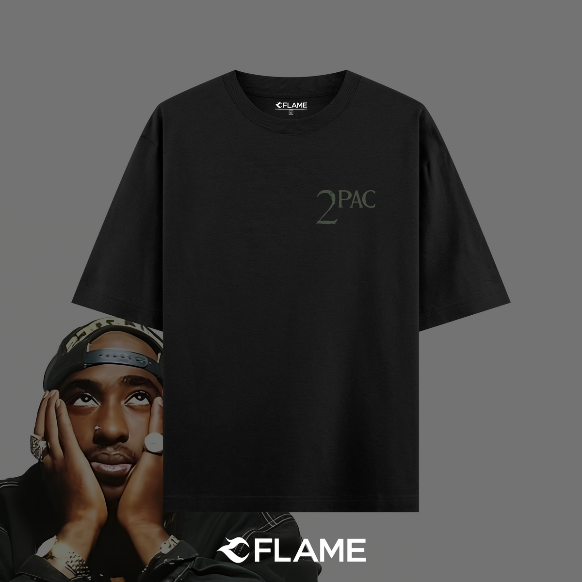 2PAC Me Against The World t-shirt Oversize