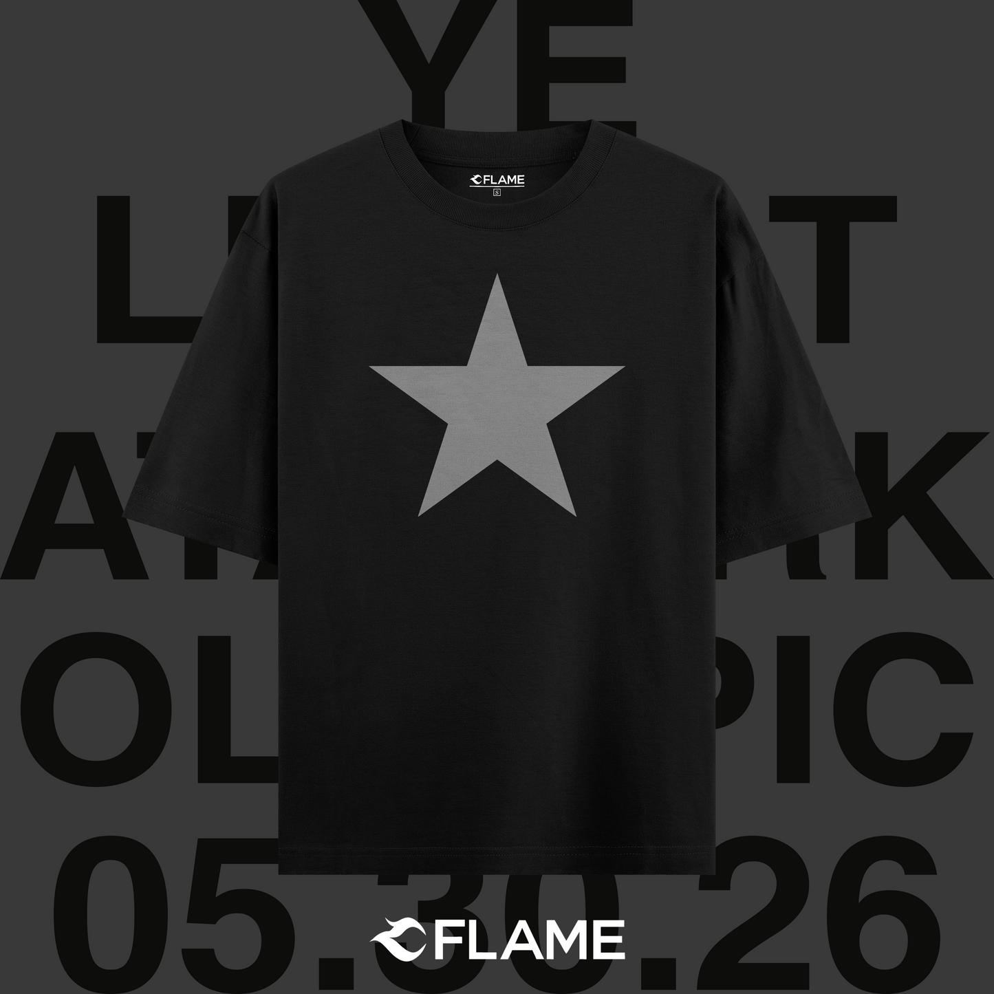 KANYE WEST Istanbul Atatürk Olympic Stadium Merch 2026 T-shirt Oversize - ÖN SATIŞ