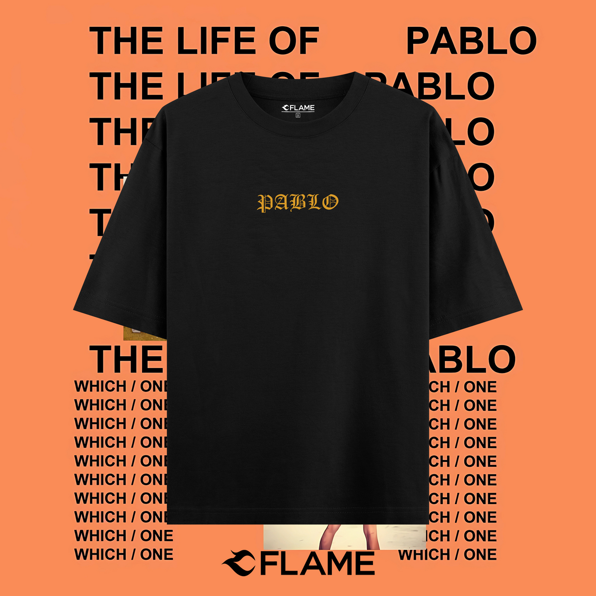 KANYE WEST The Life Of Pablo T-shirt Oversize