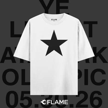 KANYE WEST Istanbul Atatürk Olympic Stadium Merch 2026 T-shirt Oversize - ÖN SATIŞ