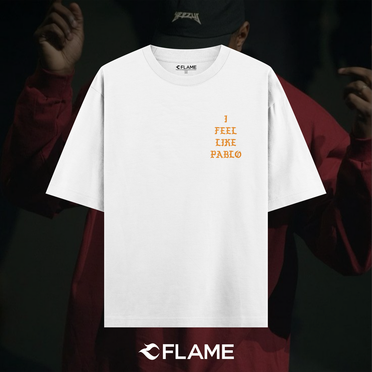 KANYE WEST I Feel Like Pablo T-shirt Oversize