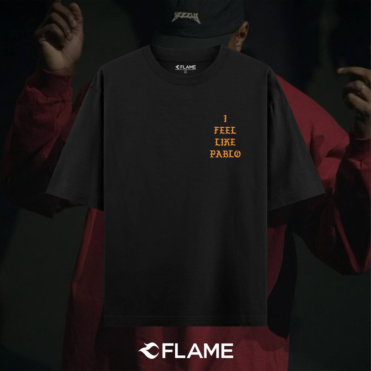 KANYE WEST I Feel Like Pablo T-shirt Oversize