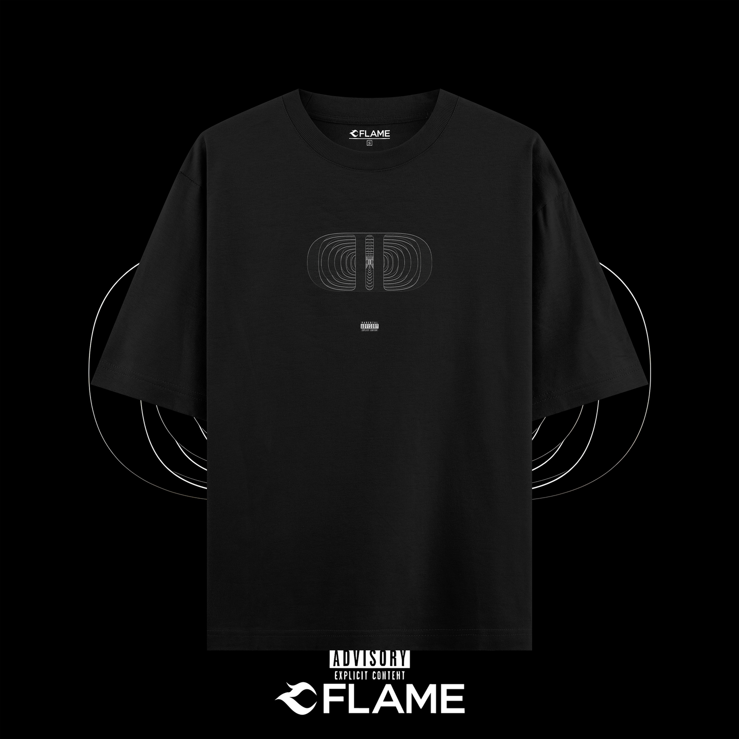 LIL TECCA Dopamine Album Cover T-shirt Oversize