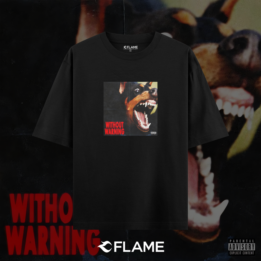 METRO BOOMIN X 21 SAVAGE X OFFSET Without Warning Album Cover T-shirt Oversize