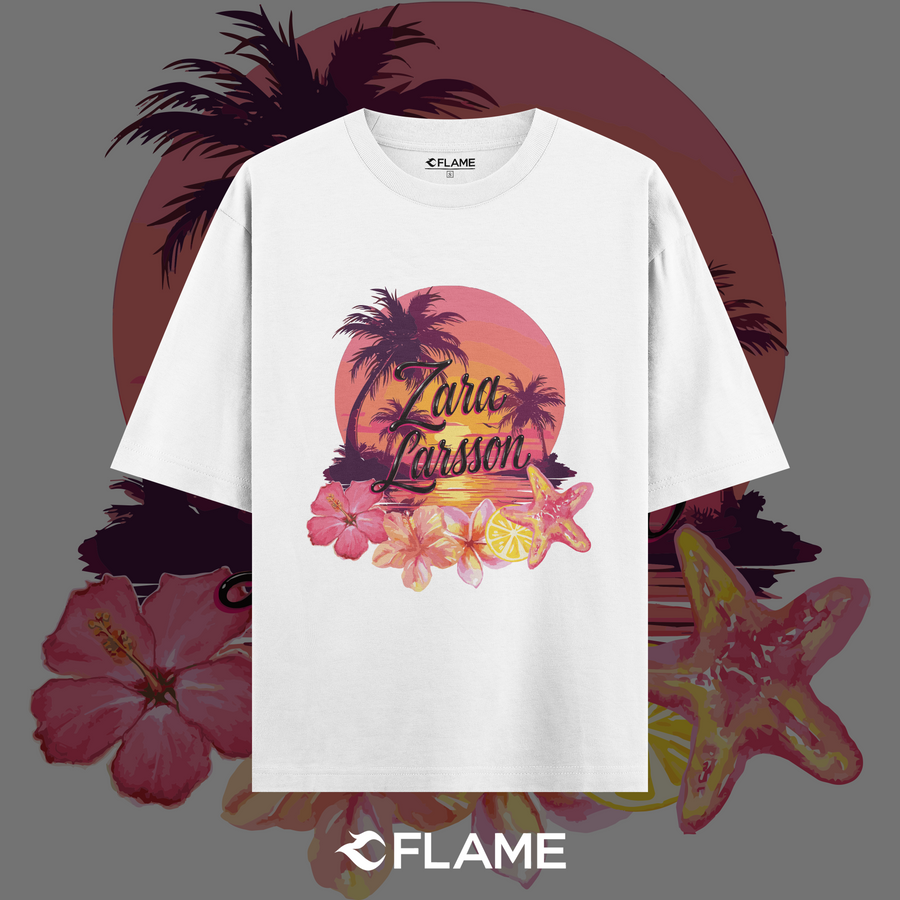 Zara Larsson Midnight Sun T-shirt Oversize